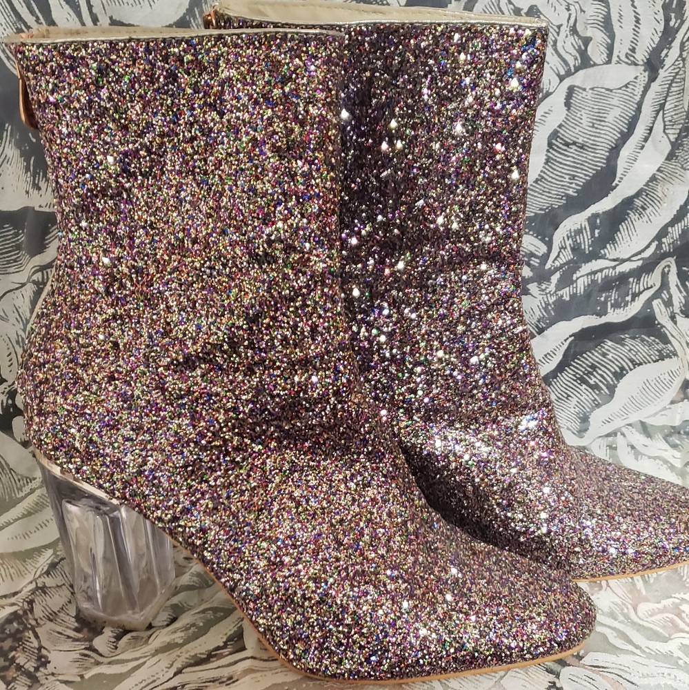 Cape Robbin Glitter Booties
